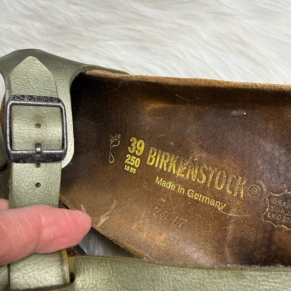 Birkenstock Green Kairo Thong Sandals - Picture 4 of 7